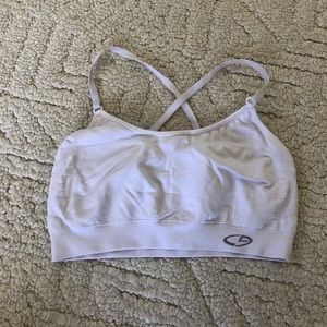 White Champion C9 sports bra